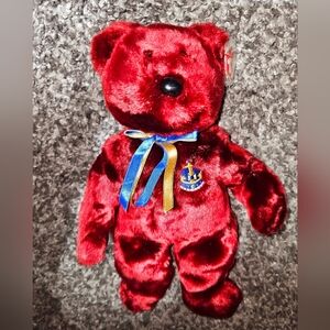 TY Beanie Buddy - BUCKINGHAM the Bear (UK Exclusive) (14 inch) - MWMTs